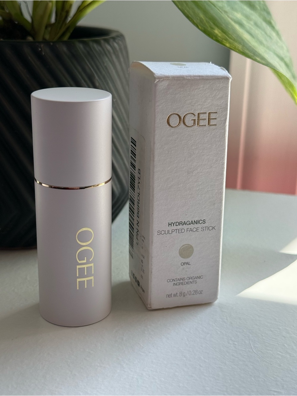 NEW Ogee Sculpted Face Stick Opal Highlighter 0.28 oz Clean Beauty NIB